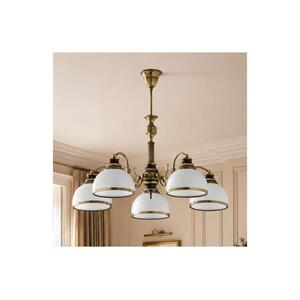 Brilagi - Rúdon függő csillár TAURUS 5xE27/15W/230V átmérő 70 cm bronz 2160 kép