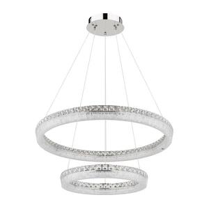 Globo 67387-72 - LED dimmelhető csillár kábellel LAUREL 72W/230V átlátszó+távirányító 67387-72 kép