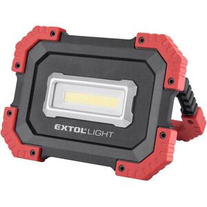 EXTOL LIGHT LED reflektor, 1000 lm, USB töltés powerbankkal kép
