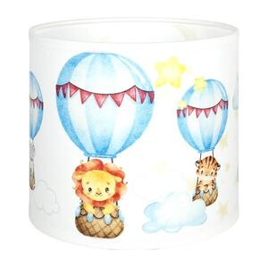 Brilagi - Univerzális búra BOBO E27 átm. 15 cm fehér/állatmintás 757472 kép