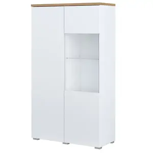 Vitrin 2d Modo 44 Tölgy Mauvella/Fehér kép