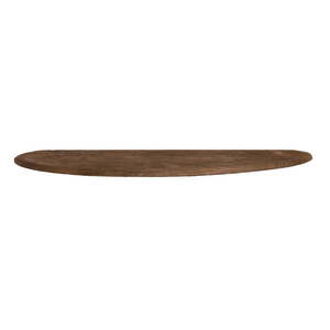 Sötét natúr színű mangófa fali polc 70 cm Ginosu – Light & Living kép