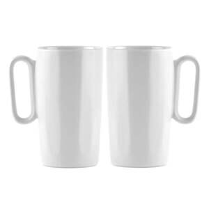 Fehér agyagkerámia bögre szett 2 db-os 330 ml Fuori – Vialli Design kép