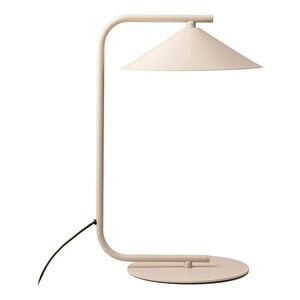 Krémszínű fém asztali lámpa (magasság 42 cm) Nocte – Micadoni kép