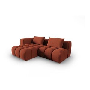 Terrakotta színű sarokkanapé (bal oldali-heverő résszel) Verona – Cosmopolitan Design kép