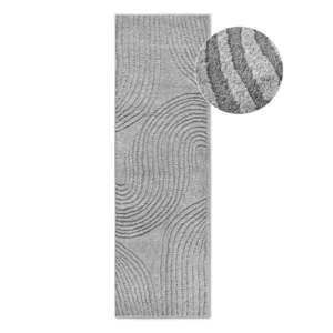 Szürke futószőnyeg 80x240 cm Pigment Light Grey – Elle Decoration kép