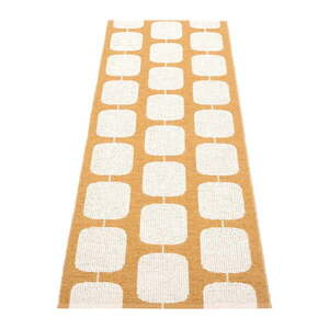 Okkersárga-krémszínű kültéri-beltéri futószőnyeg 70x200 cm Sten Ochre – Pappelina kép