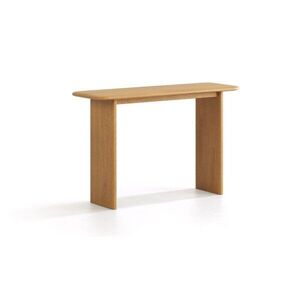 Natúr színű tölgyfa konzolasztal 40x120 cm Charlotte – Micadoni kép