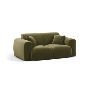 Khaki bársony kanapé 170 cm Molino – Micadoni kép