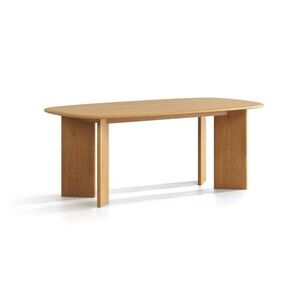 Tölgyfa étkezőasztal 100x200 cm Charlotte – Micadoni kép