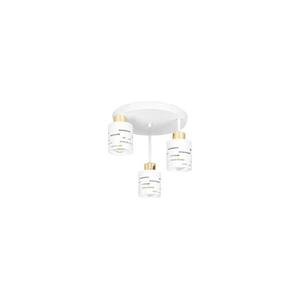 Felületre szerelhető csillár ELEN 3xE27/35W/230V fehér/arany ELEN PENDANT LIGHT 3 WHITE kép