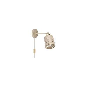Fali spotlámpa kapcsolóval ELEN 1xE27/35W/230V bézs/arany ELEN WALL LIGHT WITH CS BEIGE kép