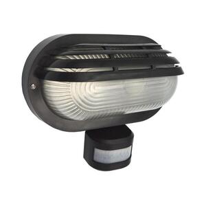 ORIKO érzékelős kültéri fali lámpa 1xE27/15W/230V IP54 fekete SKU013676 kép