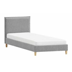 Kárpitozott egyszemélyes ágy ágyráccsal 90x200 cm Tina – Ropez kép