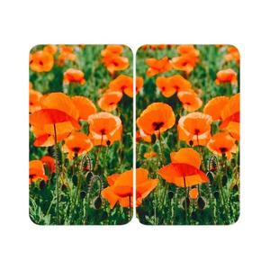 WENKO 2521434500 - elegáns fedőlap virágos/növényes mintával, 30x52 cm, többszínű 2521434500 kép