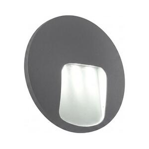 LED kültéri fali lámpatest DACU, 3W, 230V, IP54, szürke SKU009309 kép