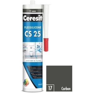 Ceresit szaniter szilikon CS 25 carbon, 280 ml kép