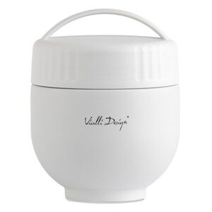 Fehér rozsdamentes acél ételtartó termosz 680 ml Fuori – Vialli Design kép