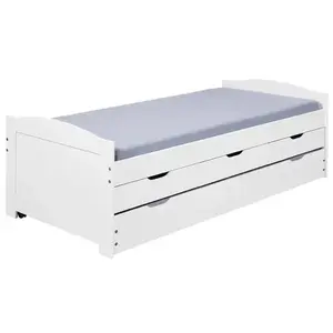 Ágy 20900245 Ulli 90x200 Fehér kép