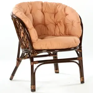 Rattan szék Bahama sötétbarna/cappucino kép