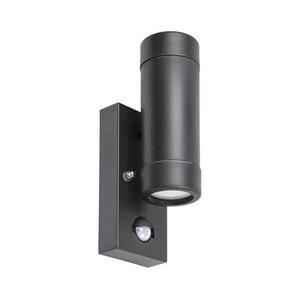 Rabalux 8835 - Kültéri fali lámpa érzékelővel MEDINA 2xGU10/10W/230V 8835 kép