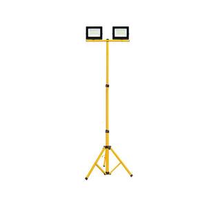 B.V. - állványos LED reflektor 2xLED/30W/230V 6500K IP65 narancssárga/fekete B10203R35 kép