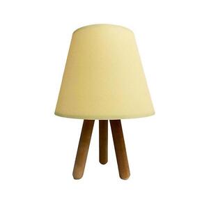 Asztali lámpa WOOD 1xE27/60W/230V krém 390FLH1706 kép