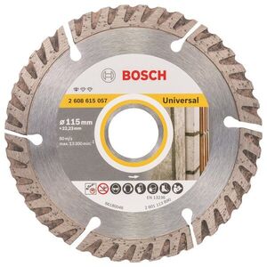 BOSCH 2608615057 Standard Universal Gyémánt vágótárcsa 115 × 22, 23 kép