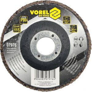 Vorel lamellás csiszolókorong 115 mm P120 kép