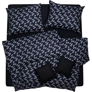 SCANquilt KLASIK DESIGN ágyneműhuzat, zebra, fekete-fehér, 140 × 200/70 × 90 cm kép