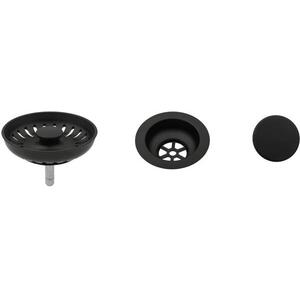 SINKS Tartozék gránit mosogatóhoz, műanyag, fekete kép