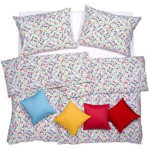SCANquilt KLASIK DESIGN ágyneműhuzat, Barcelona, tarka, 140 × 200/70 × 90 cm kép