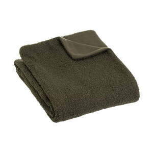 Zöld sherpa takaró 130x160 cm Sherpa Bouclé – Casa Selección kép