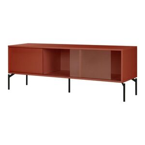 Terrakotta színű TV-állvány 160x60x42 cm Met – noo.ma kép