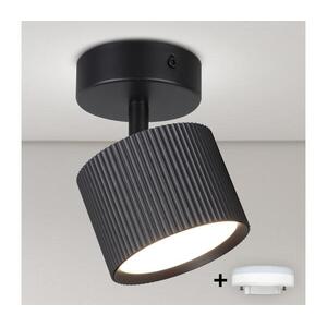 Brilagi - LED RGB dimmelhető spotlámpa STRIPY 1xGX53/14W/230V Wi-Fi Tuya fekete BG2845+IM1490 kép