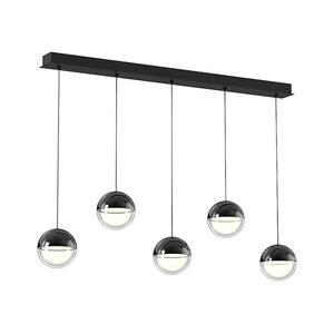 Viokef Lighting LED csillár kábelen ZIREA LED/30W/230V fekete 4330000 kép