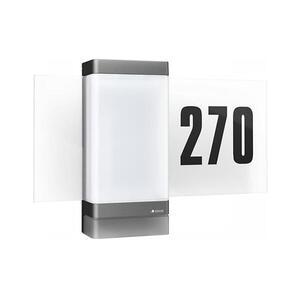 Steinel 067205 - LED Házszám érzékelővel L270SC LED/7, 8W/230V IP44 067205 kép