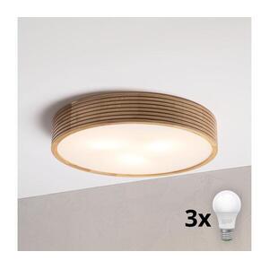 Brilagi - CARVALHO MODERN LED mennyezeti lámpa 3xE27/60W/230V, átmérő 47, 5 cm, tölgy 8590828039358 kép