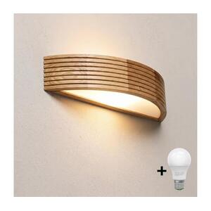 Brilagi - LED fali lámpatest CARVALHO MODERN 1xE27/60W/230V tölgy 8590828039372 kép