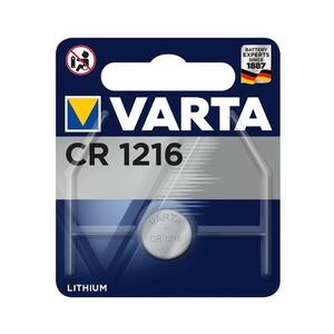Varta 6216 - 1 db CR1216 lítium elem 3V 6216101401 kép