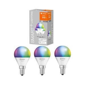 SET 3x LED RGBW szabályozható izzó SMART + E14 / 5W / 230V 2700K-6500K - Ledvance 4058075485990 kép