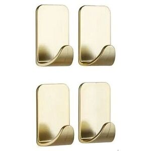 3M Command Small Metallic Hook 17032-G-4-FGNP, arany, 4 db kép