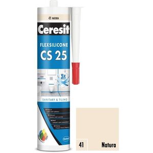 Ceresit szaniter szilikon CS 25 natura, 280 ml kép