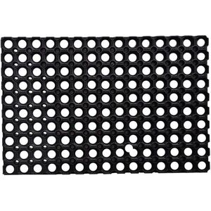 M. A. T. Group gumiszőnyeg 40 × 60 cm perforált Fekete kép