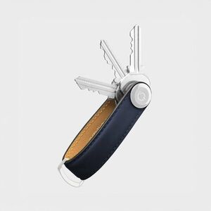 Orbitkey Key Organiser Matte Leather - Dusk kép