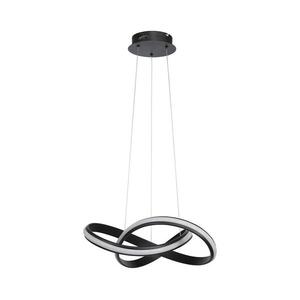 LED fényerőszabályozható drótkábeles csillár SALO LED/28W/230V 3000K fekete 6823-102 kép