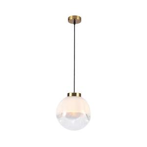 Viokef Lighting Kábeles csillár VANA 1xE27/40W/230V fehér/arany 4313600 kép