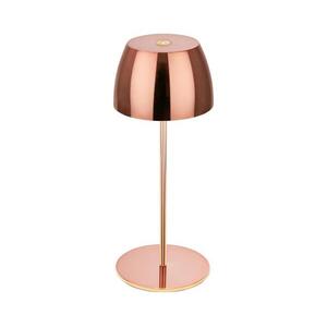 Briloner - MINI LED dimmelhető, újratölthető, érintős kültéri asztali lámpa LED/2, 5W/5V IP44 1800 mAh rézszínű 4002707460046 kép
