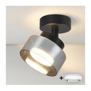 Brilagi - LED RGB dimmelhető spotlámpa AURA LUX 1xGX53/14W/230V Wi-Fi Tuya fekete/füstszínű BG3447+IM1490 kép
