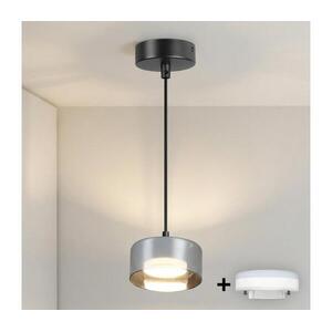 Brilagi - LED RGB dimmelhető csillár AURA LUX 1xGX53/14W/230V Wi-Fi Tuya fekete/füstszínű BG3459+IM1490 kép